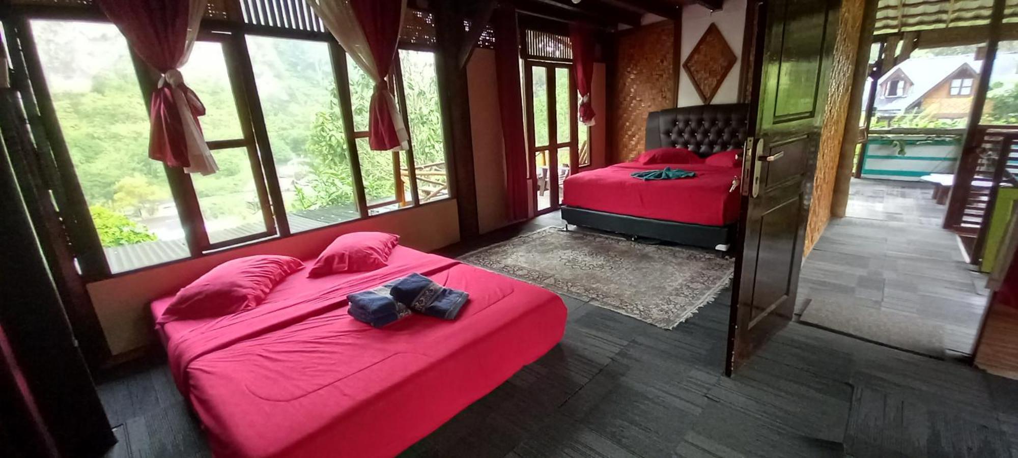 Canyon Jungle Stay Bukittinggi Zimmer foto